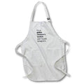 Apron - Image of funny German Retriever quote Morgan Elizabeth Design - Phrases