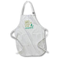Apron - Image of mermaid silhouette and funny quote Morgan Elizabeth Design - Phrases