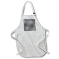Apron - Image of black and white buffalo plaid Morgan Elizabeth Design - Patterns