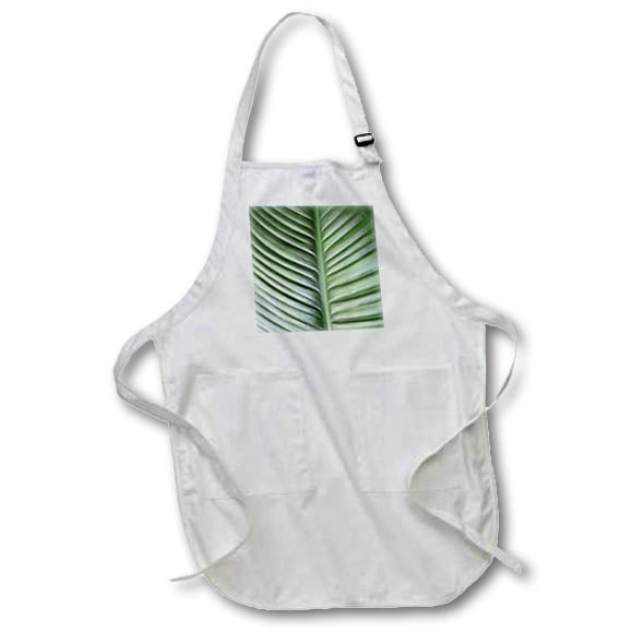 Apron - Image of Photo Macro Rigged Under Palm Frond lens Art by Florene - Everything In Trendy Green