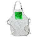 Apron - Image of Tree Branches Against Green Sky Photo lens Art by Florene - Everything In Trendy Green