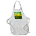 Apron - Image of Beautiful Green Florida Sunset lens Art by Florene - Everything In Trendy Green
