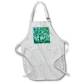 Apron - Image of Pretty Underwater Plants In Greenish Teal Photo lens Art by Florene - Everything In Trendy Green