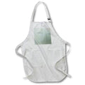 Apron - Image of Deep Olive Green In In Three Shades lens Art by Florene - Everything In Trendy Green