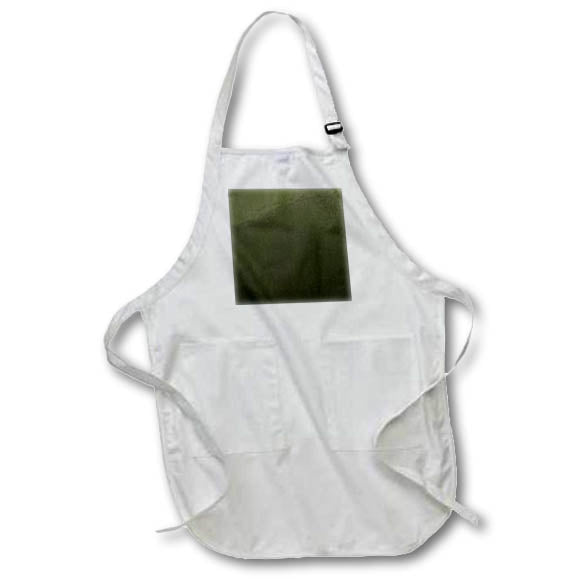 Apron - Image of Large Pineapple With Smaller Pineapples In Green lens Art by Florene - Everything In Trendy Green