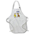 Apron - Funny Cute Dodo Bird calls Chicken a Chicken Satire Cartoon Funny