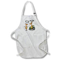 Apron - Funny Jane Doe says Hi to John the Deer Pun Cartoon Funny