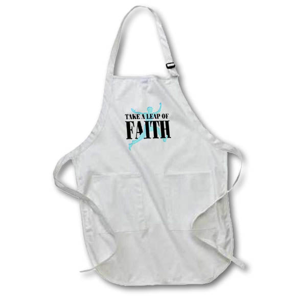 Apron - Image of Words Take A Leap Of Faith – Soul Food