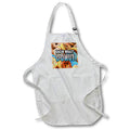Apron - Image of Words Know What Donut with Donut Background – Food