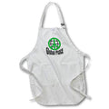 Apron - Image of Words Global Peace with Peace Sign And Globe – Inspirational Sayings