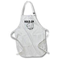 Apron - Image of Words Hold On with Fist – Inspirational Sayings