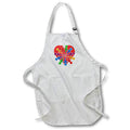Apron - Image of Word Love with People And Heart Picture – Inspirational Sayings