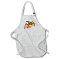Apron - Funny Cute Orange Pterodactyl Dinosaur Cartoon Dinosaurs