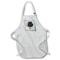 Apron - Image of Abstract Nature Design, Lookout for Presence of Wonder Quote Design
