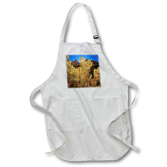 Apron - Yellow Gold Aspens in Zion National Park Photography Landscape