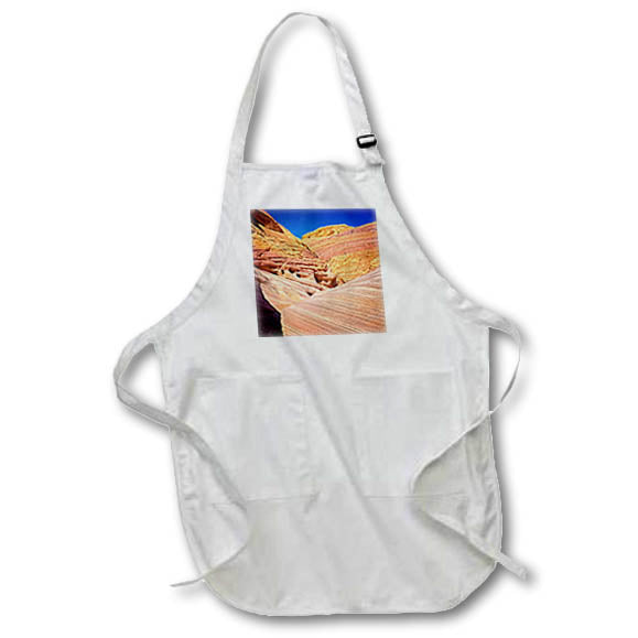 Apron - Alternating Pink and Orange rock at the Kaolin Wash Photography Landscape