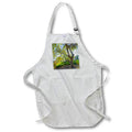 Apron - Beautiful backlit tree in a botanical garden Photography Landscape