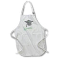 Apron - Image of Twenty Twenty Two Green On Black Cap On Soft Colors lens Art by Florene - Graduation New Style