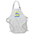 Apron - Save Ukraine Flag Peace Symbol and Heart 2 Travel – Ukraine