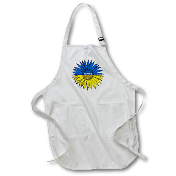 Apron - Ukraine Sunflower Blue and Yellow Flag Colors 2 Travel – Ukraine
