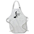 Apron - President of Ukraine Volodymyr Zelenskyy Black White Sketch 2 Travel – Ukraine