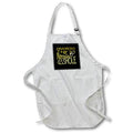Apron - Divorced The Narcissistic Asshole With Open Handcuffs Typography - Divorce