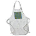 Apron - Energizing Yellow Sunflower Polka Dot Pattern Pattern - Sunflowers