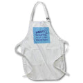 Apron - Insanity Is Hereditary - You Get It From Your Kids Fun Quote Blue Quotes - Parenting