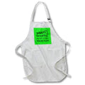 Apron - Insanity Is Hereditary - You Get It From Your Kids Fun Quote Black Quotes - Parenting