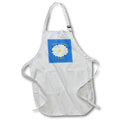 Apron - Daisies Are What Dreams Are Made Of Yellow Text Quotes - Daisies