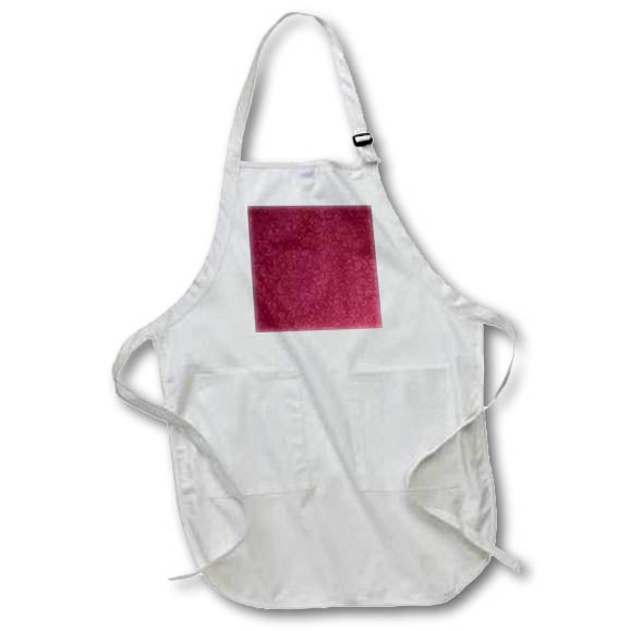 Apron - Maroon irregular triangle mosaic design Zydd - Triangle Backgrounds