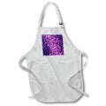 Apron - Purple irregular triangle mosaic design Zydd - Triangle Backgrounds