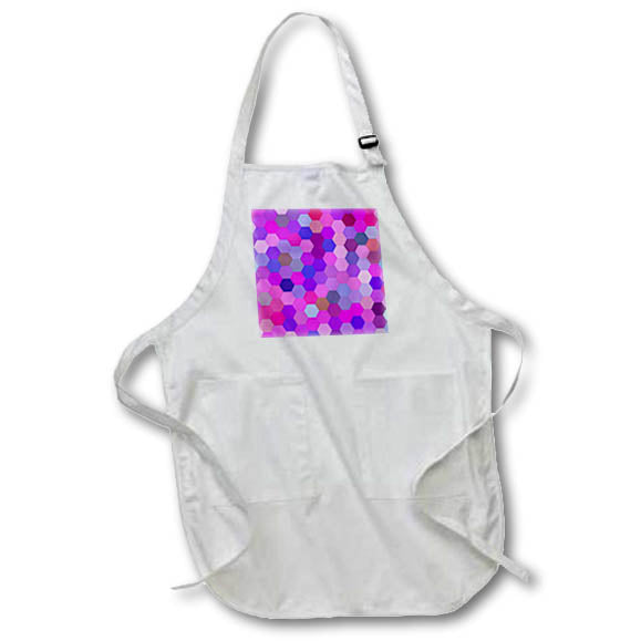 Apron - Colorful hexagon mosaic design Zydd - Hexagonal Backgrounds