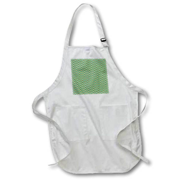 Apron - Abstract retro chevron pattern design Zydd - Chevron Patterns