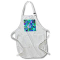 Apron - Multicolor rectangle tile mosaic background Zydd - Rectangle Backgrounds