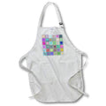 Apron - Light color square mosaic background Zydd - Square Backgrounds