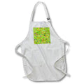 Apron - Lime color triangle mosaic background design Zydd - Triangle Backgrounds