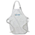 Apron - Image of funny artwork that says Dogs are greater than People Morgan Elizabeth Design - Phrases