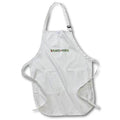 Apron - Image of funny artwork that says Plants are greater than People Morgan Elizabeth Design - Phrases