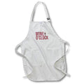 Apron - Image of funny happy hour phrase that says Wine Oclock Morgan Elizabeth Design - Phrases