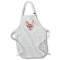 Apron - Simple Cute Greetings for Mothers Day 3dRose-Happy Mothers Day