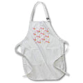 Apron - Fun pink flamingo drinking beer pattern. Creative Studios – Flamingos
