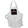 Apron - Two beautiful pink flamingos loving for bird lovers. Creative Studios – Flamingos