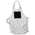 Apron - Funny pattern of a bigfoot in the trees and a full moon. Creative Studios – Bigfoot