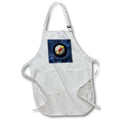 Apron - Cute Future Astronaut with rocket in outer space. Creative Studios – Space