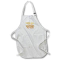 Apron - Turn All Your Worries To God Christian Quotes Bible Verse 3dRose - Bible Verse