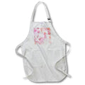 Apron - Peach and Pink Image Of Sparkle Galaxy Abstract Patterns