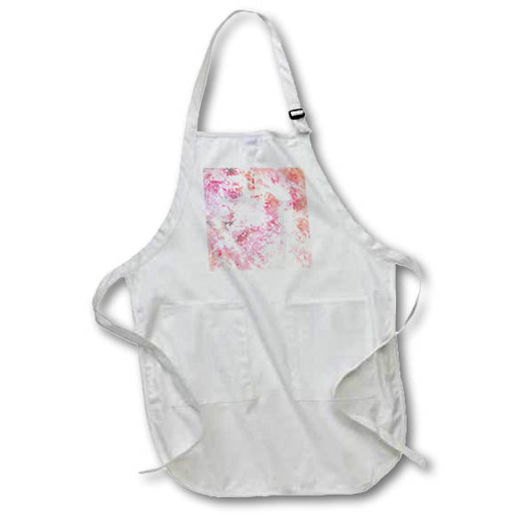 Apron - Peach and Pink Image Of Sparkle Galaxy Abstract Patterns