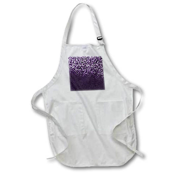 Apron - Purple Bokeh and Image Of Glitter Patterns