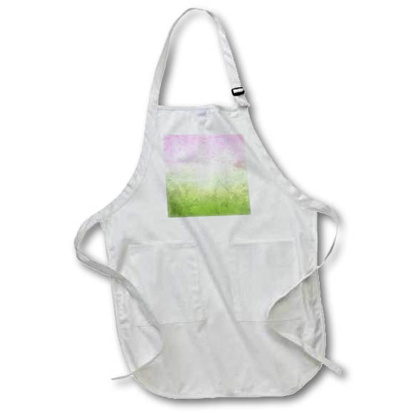 Apron - Pink To Green Gradient Color Patterns